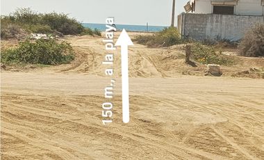 VENDO TERRENO EN LA PLAYA (150 MTS DEL MAR) LA MILINA