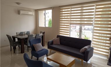 VENDO APARTAMENTO AMOBLADO EN OMAR TORRJA $120.000
