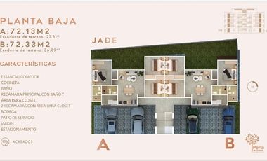 DEPARTAMENTOS  JADE (EN PREVENTA) FRACCIONAMIENTO PERLA DEL ORIENTE