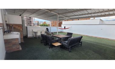 ARRIENDO APARTAMENTO AMOBLADO CON TERRAZA EN LAURELES ESTADIO
