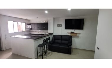 ARRIENDO APARTAMENTO AMOBLADO CON TERRAZA EN LAURELES ESTADIO