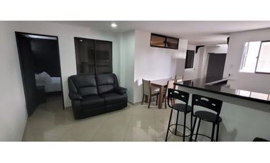 ARRIENDO APARTAMENTO AMOBLADO CON TERRAZA EN LAURELES ESTADIO