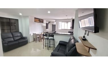 ARRIENDO APARTAMENTO AMOBLADO CON TERRAZA EN LAURELES ESTADIO