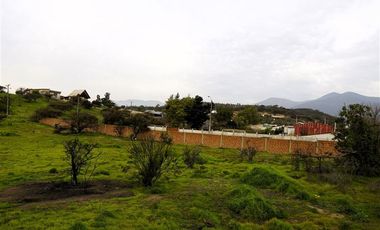 Sitio en Venta en Quebrada Lo Hidalgo - VILLA ALEMANA