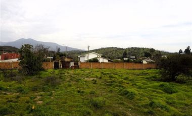 Sitio en Venta en Quebrada Lo Hidalgo - VILLA ALEMANA