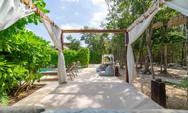 DEPARTAMENTO 2 RECAMARAS EN SELVAZAMA TULUM