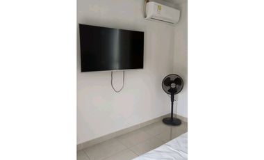 Apartamento amoblado en arriendo en la castellana