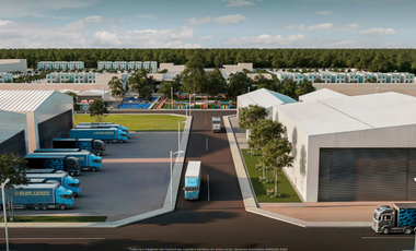 Terreno industrial en venta Mérida Yucatán, Cinco Park Ciudad Industrial