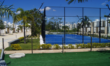 Casa en venta tipo TH con amenidades en Conkal, al norte de Mérida
