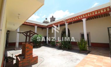 QUINTA CUITZEO: BELLA PROPIEDAD COLONIAL EN JARDIN PRINCIPAL, PARA USO COMERCIAL