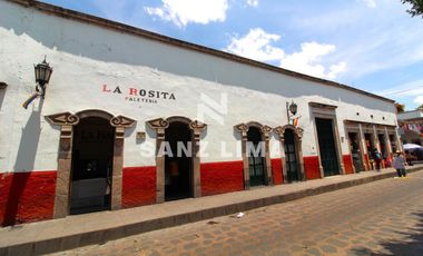 QUINTA CUITZEO: BELLA PROPIEDAD COLONIAL EN JARDIN PRINCIPAL, PARA USO COMERCIAL