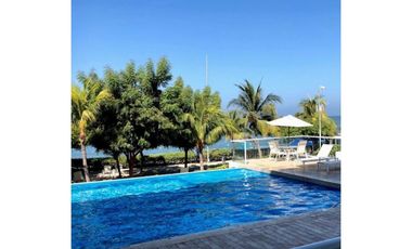 Apartamento amoblado en primera línea de playa