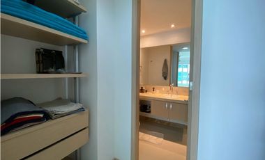Apartamento amoblado en primera línea de playa