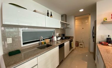 Apartamento amoblado en primera línea de playa
