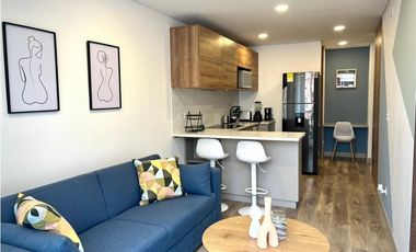 ARRIENDO AMOBLADO UNICAMENTE, APARTAESTUDIO ESTRENAR CHICO BAJO