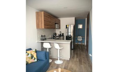 ARRIENDO AMOBLADO UNICAMENTE, APARTAESTUDIO ESTRENAR CHICO BAJO