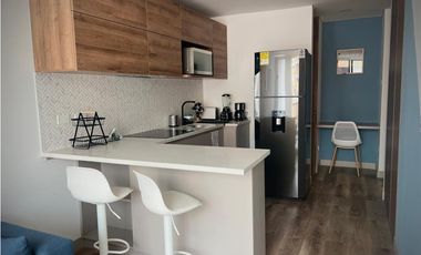 ARRIENDO AMOBLADO UNICAMENTE, APARTAESTUDIO ESTRENAR CHICO BAJO