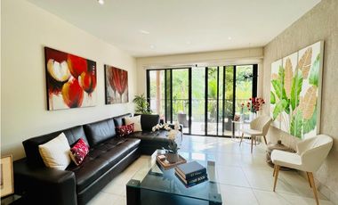 APARTAMENTO EN CLAYTON EMBASSY CLUB CON TERRAZA GRANDE  SEMI AMOBLADO