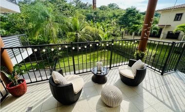 APARTAMENTO EN CLAYTON EMBASSY CLUB CON TERRAZA GRANDE  SEMI AMOBLADO