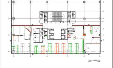 Oficina en Arriendo en Edificio Palladio /Metro Pedro de Valdivia
