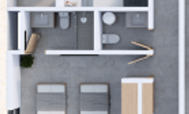 Departamento en venta en Telchac, Blancamar, Telchac, Yucatán ( Mod. Luxury)