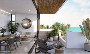 Departamento en venta en Telchac, Blancamar, Telchac, Yucatán ( Mod. Luxury)