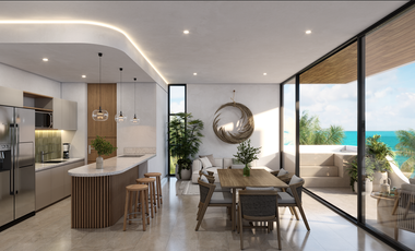Departamento en venta en Telchac, Blancamar, Telchac, Yucatán ( Mod. Luxury)