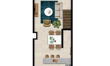 Townhouse en Venta, en Telchac, Amaité, Yucatán (Mod. C)