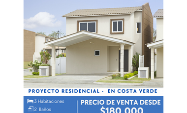 PROYECTO RESIDENCIAL EN COSTA VERDE - PANAM OESTE