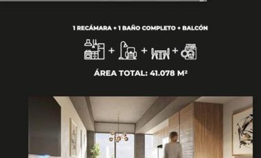 Departamentos en Preventa en QALINA en Colonia Americana (Entrega Julio 2025)