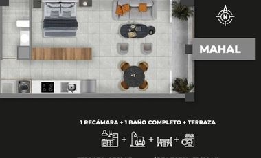 Departamentos en Preventa en QALINA en Colonia Americana (Entrega Julio 2025)