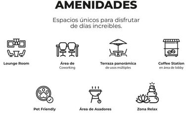 Departamentos en Preventa en QALINA en Colonia Americana (Entrega Julio 2025)