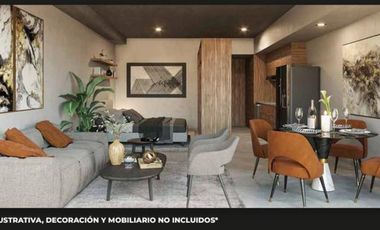 Departamentos en Preventa en QALINA en Colonia Americana (Entrega Julio 2025)