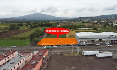 TERRENO EN RENTA EN MORELIA, ZONA TARÍMBARO, CARRETERA MORELIA – SALAMANCA.