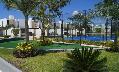 Casa en venta tipo TH con amenidades en Conkal, al norte de Mérida