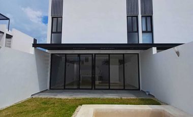 Casa en venta tipo TH con amenidades en Conkal, al norte de Mérida