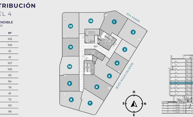 Torre Eugenia Oficinas corporativas venta Blvd. Agua Caliente.