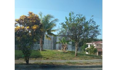 VENTA DE TERRENO  EN EL DORADO VILLA DE LAS FUENTES
