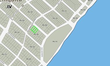 Lotes en venta de 15 x 41.50 m en Mar de cobo