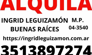 Alquiler Departamento 1 dormitorio en Nueva Córdoba $337.900 finales.