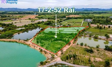 Large Lakeside Land in Hua Hin next to Emerald Pond at Soi112