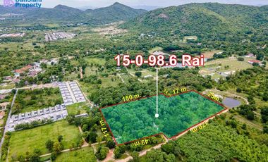 15 Rai Large Land Plot in Hua Hin near Palm Hills Golf Resort