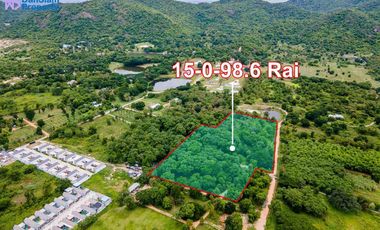 15 Rai Large Land Plot in Hua Hin near Palm Hills Golf Resort