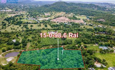 15 Rai Large Land Plot in Hua Hin near Palm Hills Golf Resort
