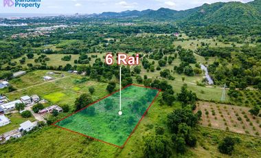 6 Rai Large Land Plot in Hua Hin near Palm Hills Golf Resort