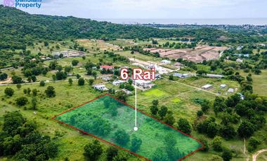 6 Rai Large Land Plot in Hua Hin near Palm Hills Golf Resort