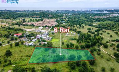 6 Rai Large Land Plot in Hua Hin near Palm Hills Golf Resort