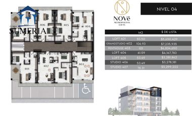 Nuevos lofts en excelente zona