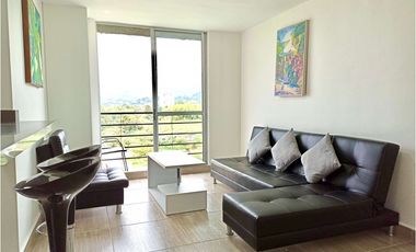 ALQUILER APARTAMENTO AMOBLADO ARMENIA MARAVILLOSA UBICACION Y VISTA