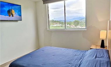 ALQUILER APARTAMENTO AMOBLADO ARMENIA MARAVILLOSA UBICACION Y VISTA